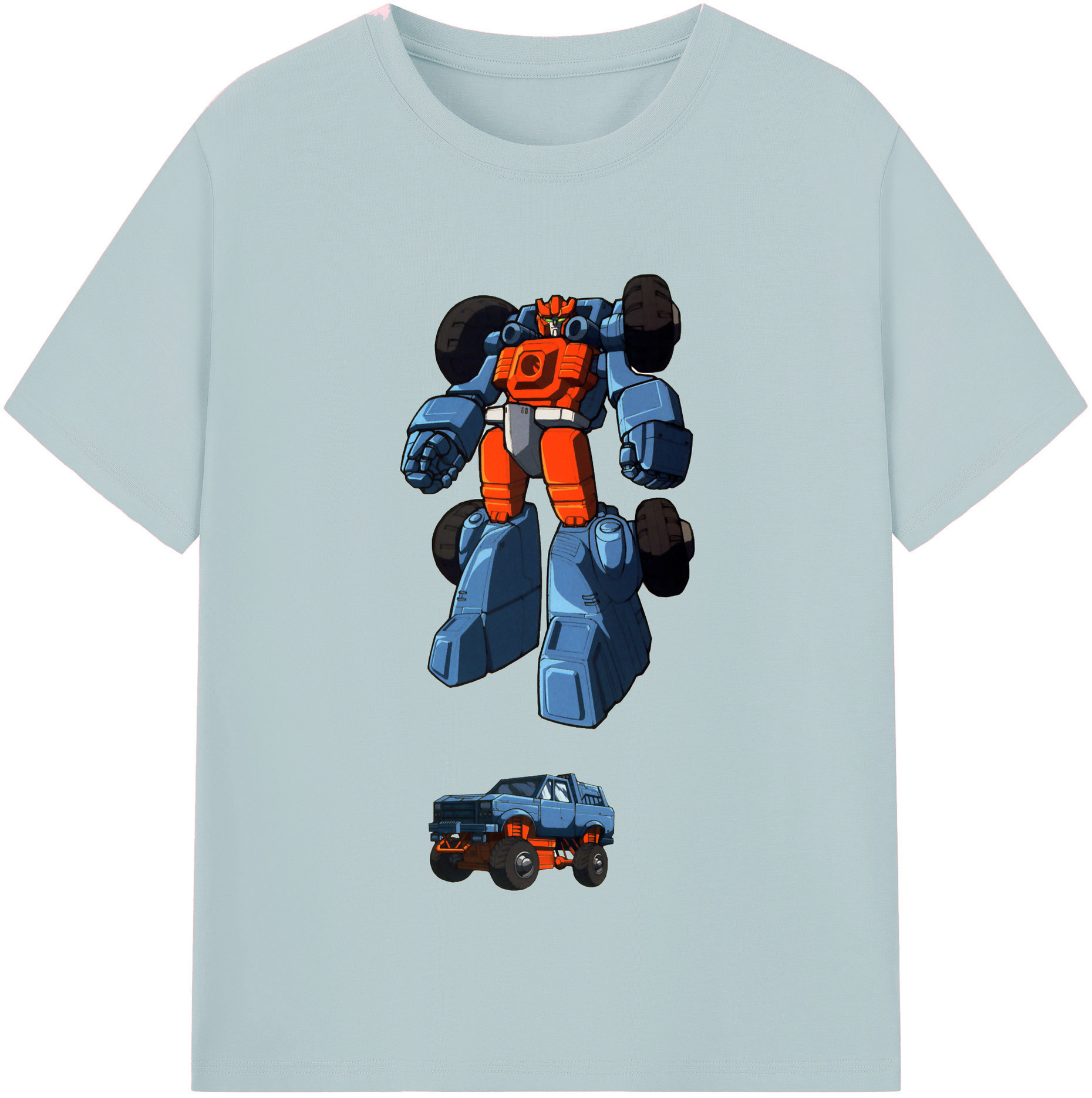 （画像用）  綿100％半袖Tシャツ（フロントプリント）